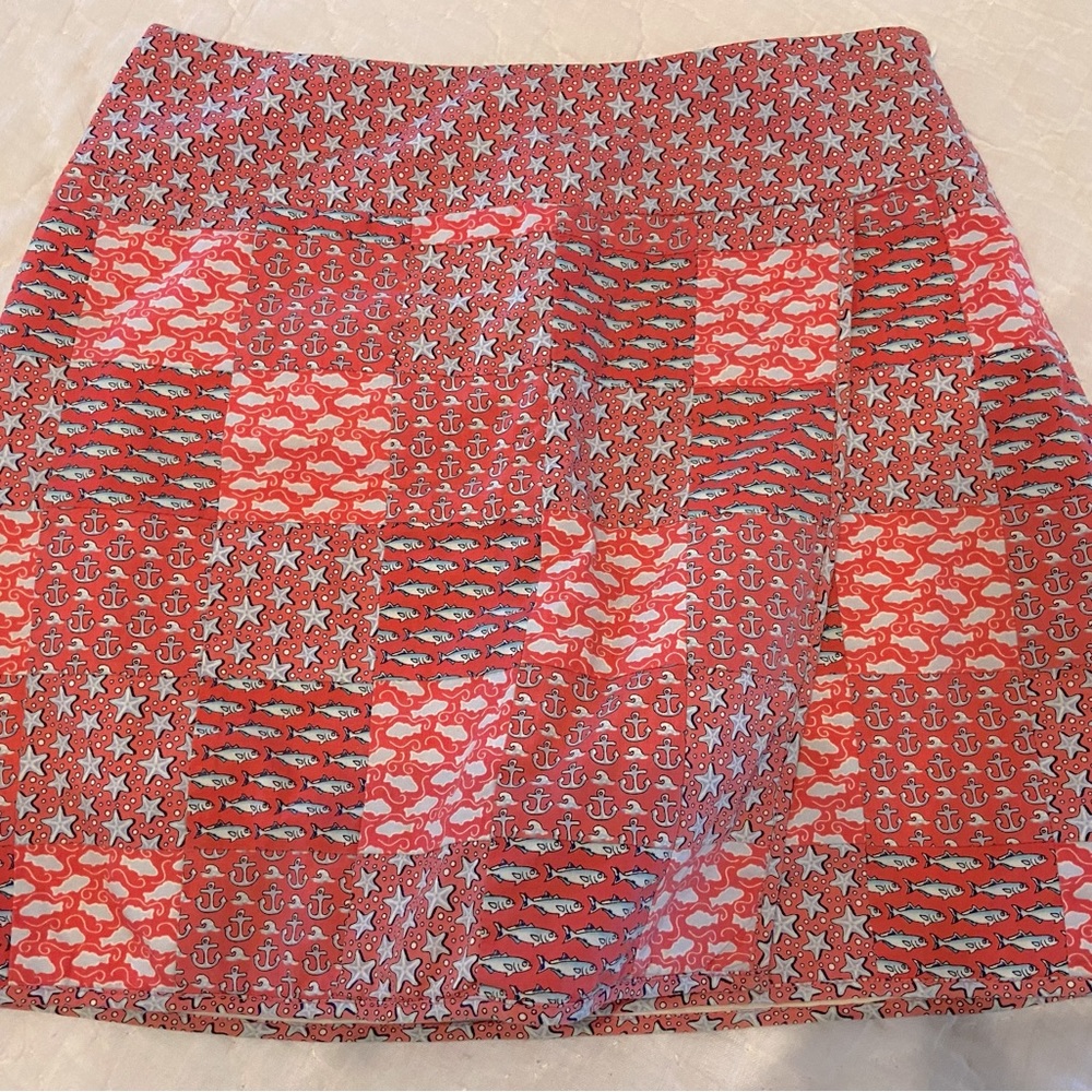Vineyard Vines side zip Nautical short skirt (Size 0) Very Cute!